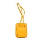 Hermès Vintage Pre-owned Laeder kuvertvskor Yellow, Dam