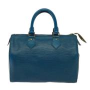 Louis Vuitton Vintage Pre-owned Laeder louis-vuitton-vskor Blue, Dam