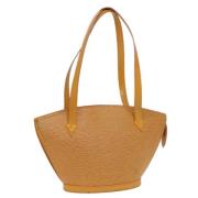 Louis Vuitton Vintage Pre-owned Laeder axelremsvskor Yellow, Dam