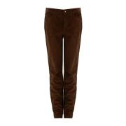 Liu Jo Elegant Slim Fit Byxor Brown, Dam