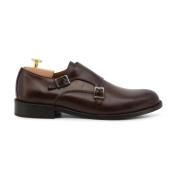 Duca di Morrone Herr Platta Läder Loafers Brown, Herr