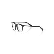 Frankie Morello Geometrisk Wayfarer Glasögon Svart Ram Black, Herr