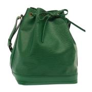 Louis Vuitton Vintage Pre-owned Laeder axelremsvskor Green, Dam