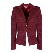 Liu Jo Klassisk Blazer för Kvinnor Pink, Dam