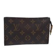 Louis Vuitton Vintage Pre-owned Canvas necessrer Brown, Dam