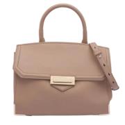 Alexander Wang Pre-owned Pre-owned Laeder handvskor Beige, Dam