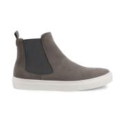 Duca di Morrone Nicolo Läder Sneakers Grå Gray, Herr