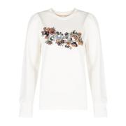 Liu Jo Casual Blus med Rund Hals White, Dam