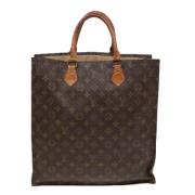 Louis Vuitton Vintage Pre-owned Canvas handvskor Brown, Dam