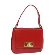 Fendi Vintage Pre-owned Laeder handvskor Red, Dam