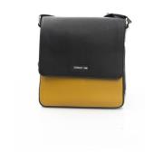 Cerruti 1881 Crossbody Väska med Logostängning Yellow, Herr