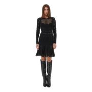 Roberto Cavalli Elegant Svart Klänning Black, Dam