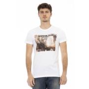 Trussardi Kortärmad Rund Hals T-shirt White, Herr