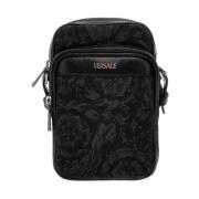 Versace Stilfull Läder Väska Black, Herr