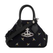 Vivienne Westwood Axelväska Jasmine Mini Black, Dam