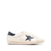 Golden Goose Vintage Lace-Up Star Sneakers Beige, Herr