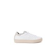 P448 Vita Läder Sneakers Kvinnor Casual White, Dam