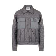 Iceberg Quiltad Nylonjacka, Modern Stil Gray, Dam