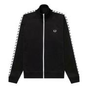 Fred Perry Svart jacka med stil/modellnamn Black, Herr