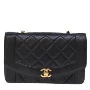 Chanel Vintage Pre-owned Laeder chanel-vskor Black, Dam