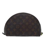 Louis Vuitton Vintage Pre-owned Canvas kuvertvskor Brown, Dam