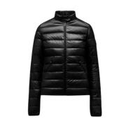 Moncler Tidlös Svart Dunjacka Black, Dam