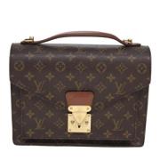 Louis Vuitton Vintage Pre-owned Canvas louis-vuitton-vskor Brown, Dam