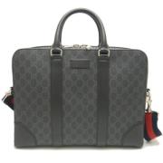 Gucci Vintage Pre-owned Canvas gucci-vskor Gray, Dam