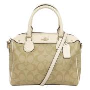 Coach Pre-owned Pre-owned Plast handvskor Beige, Dam