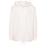 Helmut Lang Vanilla Hoodie Shirt Beige, Herr