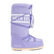 Moon Boot Snö stövlar 'Icon Nylon' Purple, Dam