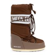 Moon Boot Snö stövlar Ikon Nylon Brown, Dam