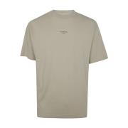 Drole de Monsieur Klassisk Slogan T-shirt Beige, Herr