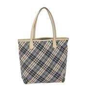 Burberry Vintage Pre-owned Canvas totevskor Beige, Dam