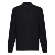 Zanone Klassisk Polo Shirt N0011 Black, Herr