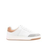 Saint Laurent Casual Sneakers i Marinblå White, Dam