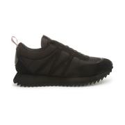 Moncler Svarta Sneakers för Män Black, Herr