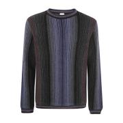 PS By Paul Smith Navy Crew Neck Sweater Men Blue, Herr