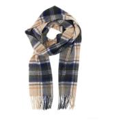 Barbour Tartan Ull Kashmir Halsduk Fransar Multicolor, Herr