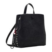 Desigual Handbags Black, Dam