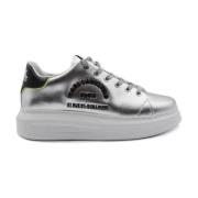 Karl Lagerfeld Casual Sneakers med 2-tums klack Gray, Dam