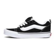 Vans Låga Plattforms Sneakers Knu Skool Black, Dam