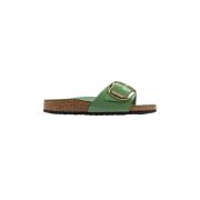 Birkenstock Madrid Big B Sandaler Green, Dam