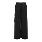 Only Högmidjig jumpsuit med fickor Black, Dam