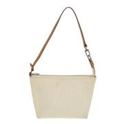 Louis Vuitton Vintage Pre-owned Canvas louis-vuitton-vskor White, Dam