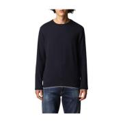 Armani Exchange Stilren Pullover Sweater Blue, Herr