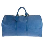 Louis Vuitton Vintage Pre-owned Laeder louis-vuitton-vskor Blue, Dam