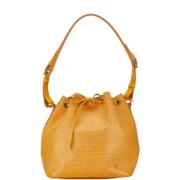 Louis Vuitton Vintage Pre-owned Laeder louis-vuitton-vskor Yellow, Dam