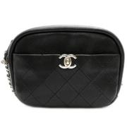 Chanel Vintage Pre-owned Laeder chanel-vskor Black, Dam