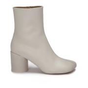 MM6 Maison Margiela Snygga Ankelboots för Kvinnor Beige, Dam